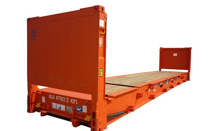 40ft Flat Rack Container